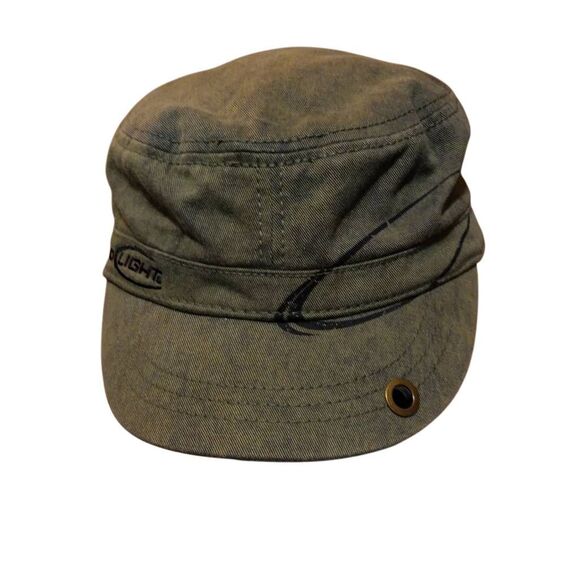 Bud Light Military Style Cadet Cap Army Green - Picture 6 of 11